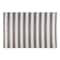 DII® Stone & White Rugby Stripe Outdoor Rug, 4ft. x 6ft.